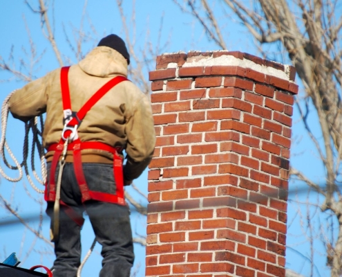 Chimneys in West Allis